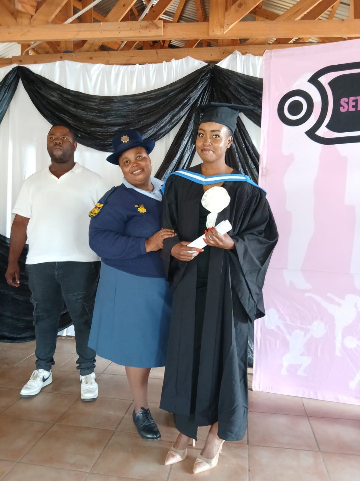 Graduation event with SHUTWWEP programme participants